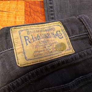 Vtg Ralph Lauren Blue Label Thompson 650 Black Jeans Women's Size 27